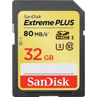 Sandisk Extreme Plus 32GB SDHC Used