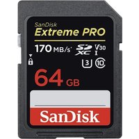 SanDisk Extreme PRO 64GB SDXC UHS I U3 V30 Used