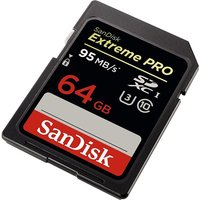 SanDisk Extreme PRO 64GB SDXC UHS I Used