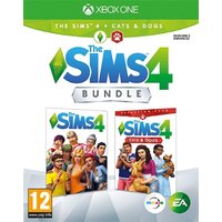 Sims 4 Plus Cats and Dogs Bundle The (12) Used Xbox One Game
