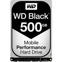 WD Black 500GB 2.5 7200rpm SATA Used