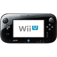 Wii U GamePad Black W/Charge Cable Used