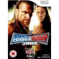 WWE Smackdown Vs Raw 2009 Used Nintendo Wii Game
