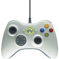 X360 Official Wired Pad - White Used Xbox 360 Game