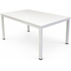 Scrivania Ricondizionata - 120 X 80 Cm - Gambe A U - Bianco,