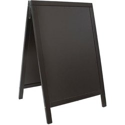 Lavagna da terra 55x85 Duplo Nera Lavagna da terra 55x85 Duplo Nera