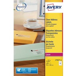 Avery - 350 Etic Ls Tras. 991x381 Mm 991x381 Mm Trasparente