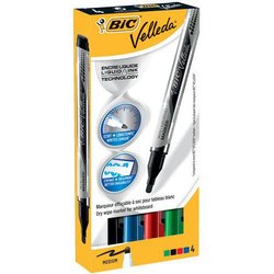 BIC - Pennarello Cancellabile - Bic Velleda Pocket - Colori Assortiti