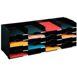Paperflow - Casellario Multiscomparto 15 Scomparti Larghezza 675 Nero Paperflow - Casellario Multiscomparto 15 Scomparti Larghezza 675 Nero