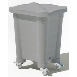 EMP - Contenitore Di Stoccaggio Coperchio E Rotelle-115l-grigio