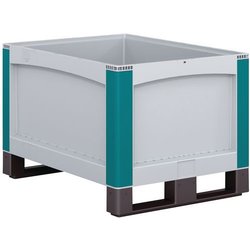 Bito - Cassa-pallet 800x600x720 Mm 4 Pareti Chiuse