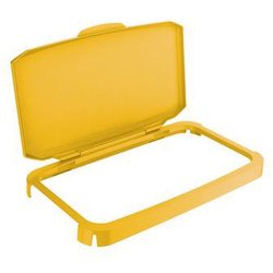 Durable - Coperchio Giallo Con Cerniera Durabin® 60l - Durable