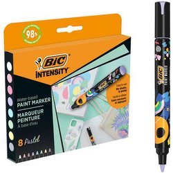 Pennarello A Vernice Bic Intensity-Assortimento Pastello-Bic,