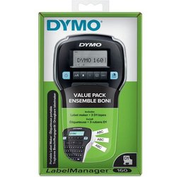 Pacchetto Etichettatrice Dymo Labelmanager Lm160+Nastri-Dymo,