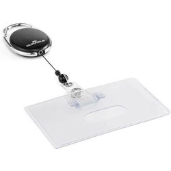 Durable Portanome Con Avvolgitore Per Badge X 92Mm