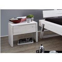 G+K Nachttisch Fichte 50x33x45 weiß lackiert VANCOUVER #700
