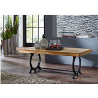 Massivmoebel24.de Couchtisch Altholz 120x60x45 lackiert INDUSTRIAL #35