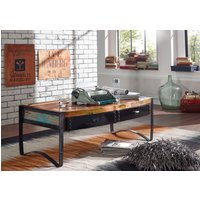 Massivmoebel24.de Couchtisch Altholz 120x60x45 mehrfarbig lackiert INDUSTRIAL #48