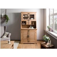 Massivmoebel24.de Buffet Mango 106x60x196 beige geölt TOULOUSE #04