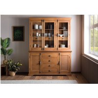 Massivmoebel24.de Buffet Mango 160x50x210 beige geölt TOULOUSE #16