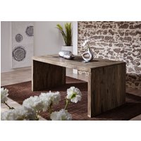 Massivmoebel24.de Schreibtisch Sheesham 178x90x78 grau geölt NATURE GREY #711