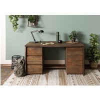 Massivmoebel24.de Schreibtisch Mango 150x75x78 braun geölt PURE MANGO #210