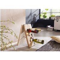 Massivmoebel24.de Weinregal 25x28x45 Mango natur bedruckt FACTORY #150