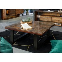 Wolf Möbel Couchtisch Altholz 100x100x42 braun lackiert SEVILLA #28