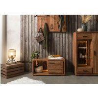 Wolf Möbel Kommode Akazie 88x40x45 natur lackiert BARK #124