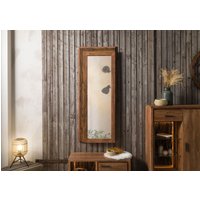 Wolf Möbel Wandspiegel Akazie 56x8x150 natur lackiert BARK #122