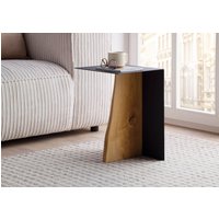 Massivmoebel24.de Couchtisch Eiche 33x30x45 natur geölt LOUNGE COLLECTION #01
