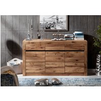 Massivmoebel24.de Sideboard Wildeiche / Zerreiche 150x43x80 natur geölt MONTREUX #151