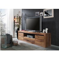 Massivmoebel24.de TV-Board Wild-/Zerreiche 202x42x55 natur geölt MONTREUX #105