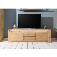 Massivmoebel24.de TV-Board Wildeiche 173x40x53 beige geölt KENT #210