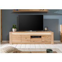 Massivmoebel24.de TV-Board Wildeiche 193x40x53 beige geölt KENT #233