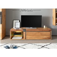 Massivmoebel24.de TV-Board Wildeiche / Zerreiche 180x48x50 natur geölt NEW AMSTERDAM #02