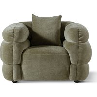 LIVORA Sessel 119x94x76 grün WILMA