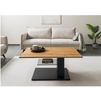 Massivmoebel24.de Couchtisch Wildeiche 110x70x46 natur lackiert / geölt KITZBÜHEL #130