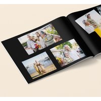 Hardcover Photo Book with Black Theme