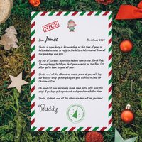 Letter From Elf Print