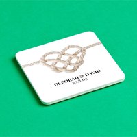 Knot Heart Fridge Magnet