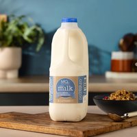 Organic Whole Milk In Plastic Bottle 2L