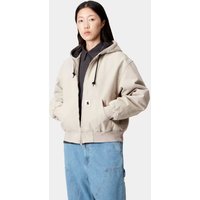 meinSportline 38% Rabatt auf Carhartt WIP Damenjacke im Farbton Beige 4068584336768