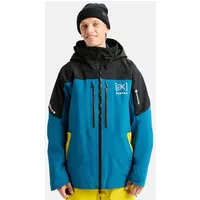 meinSportline 29% Rabatt auf die Burton AK Swash Goretex 2L Snowboardjacke in BlauGelb