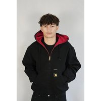 meinSportline 31% Rabatt auf die Carhartt WIP 50 Jahre Vintage Wendejacke schwarz 4068584389023