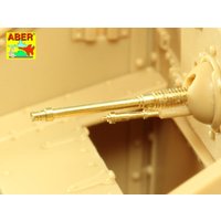 Barrels for British WWI Tank Mk.V Male for 6 pdr (57mm) gun x 2pcs. 8mm Hotchkiss m.1909 x 4pcs.