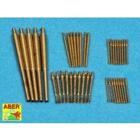 Set of Barrels for Narvic classe destroyers type 1936B: 127mm x 5, 37mm (C/30) x 8, 37mm(M42) x 10, 20mm x 18