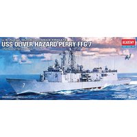 U.S. Navy Guided Missile Frigate USS Oliver Hazard Perry FFG-7