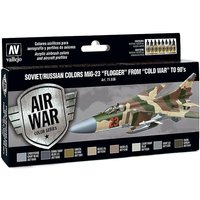 MiG 23 Flogger - Farbset - 8 x 17 ml