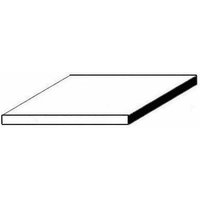 Weiße Polystyrolplatte, 200x530x1,50 mm, 2 Stück